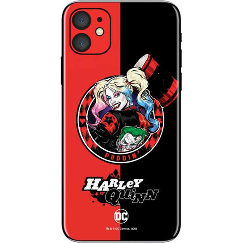 DC Comics Harley Quinn Puddin iPhone 11 Skin